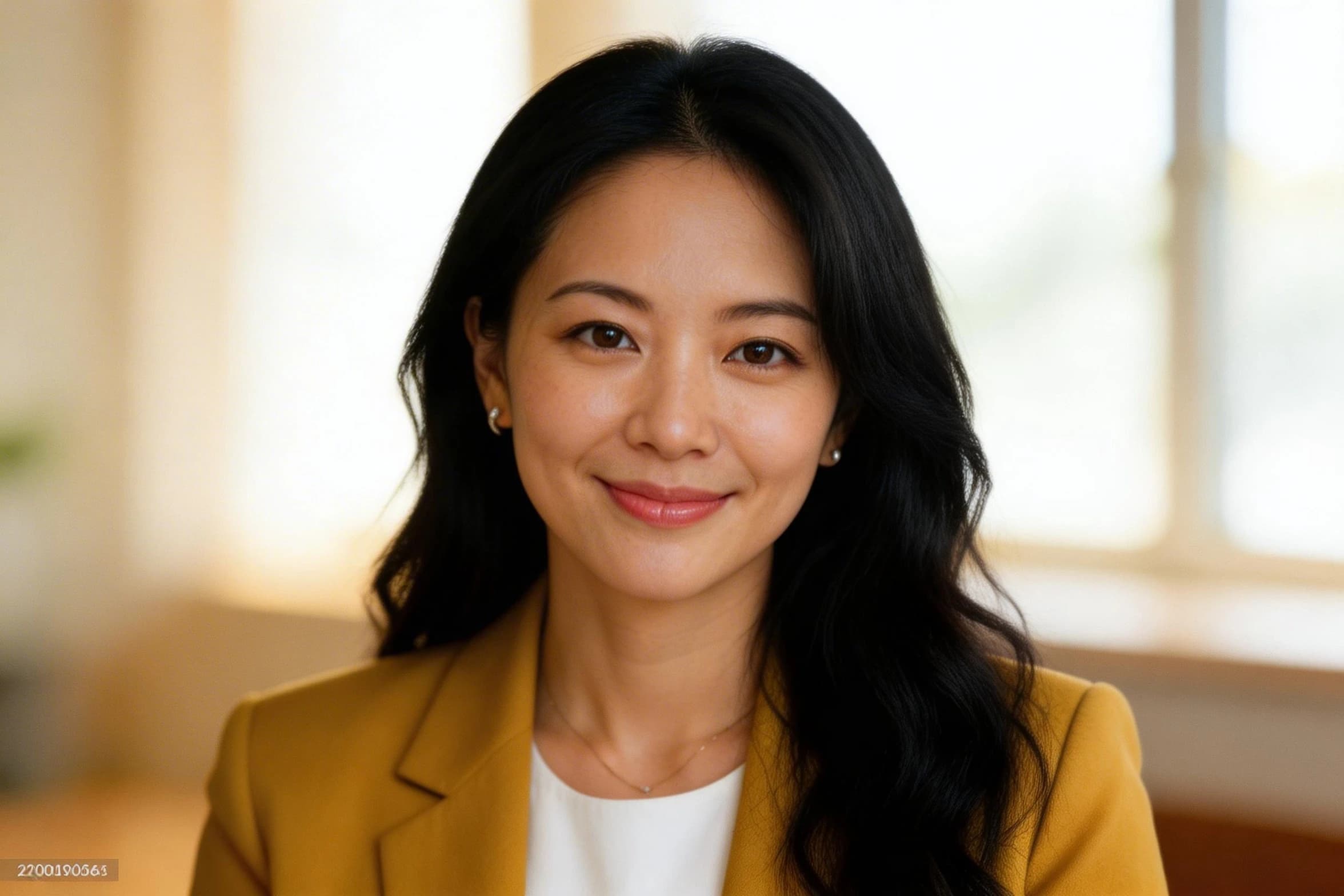 Professional journalist portrait for biography interviews.